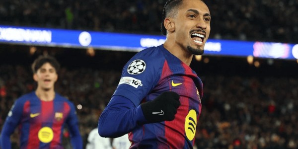 一场4-1完成逆袭好戏，西甲豪门升到第5，直接晋级欧冠淘汰赛